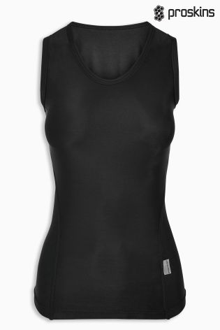 Proskins Slim Gym Black Tank